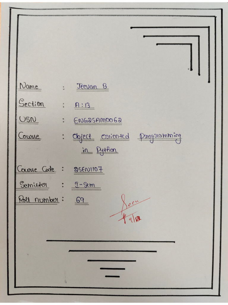 Oops Assignment 4 | PDF