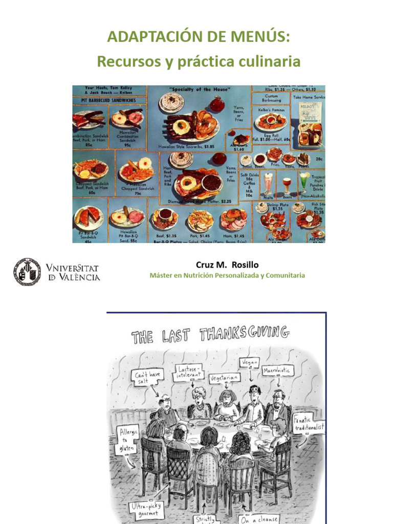 Cruz Martines Adaptacion Menus | PDF | Chatney | Marinado
