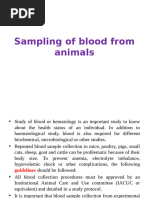 Mouse Blood Volume Collection Guidelines | PDF | Blood | Volume