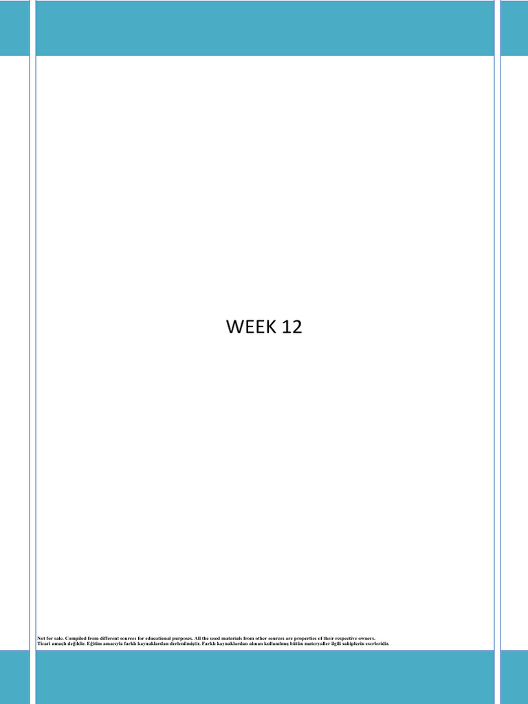 Week 12 - Material | PDF | Chess | Chess Theory