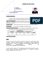 Resume OF DR. S.YADAV