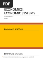 Understanding Mixed Economic Systems | PDF | Market Economy | Economics