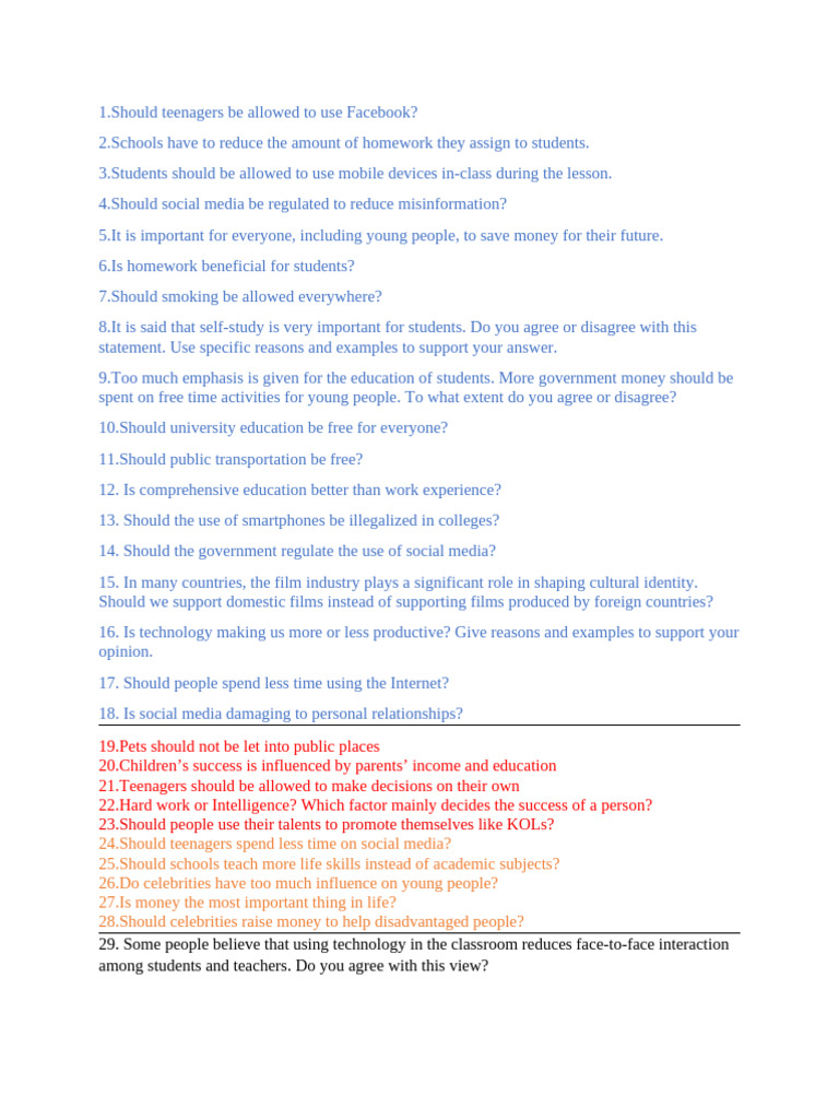 Writing_A2 | PDF | Adolescence