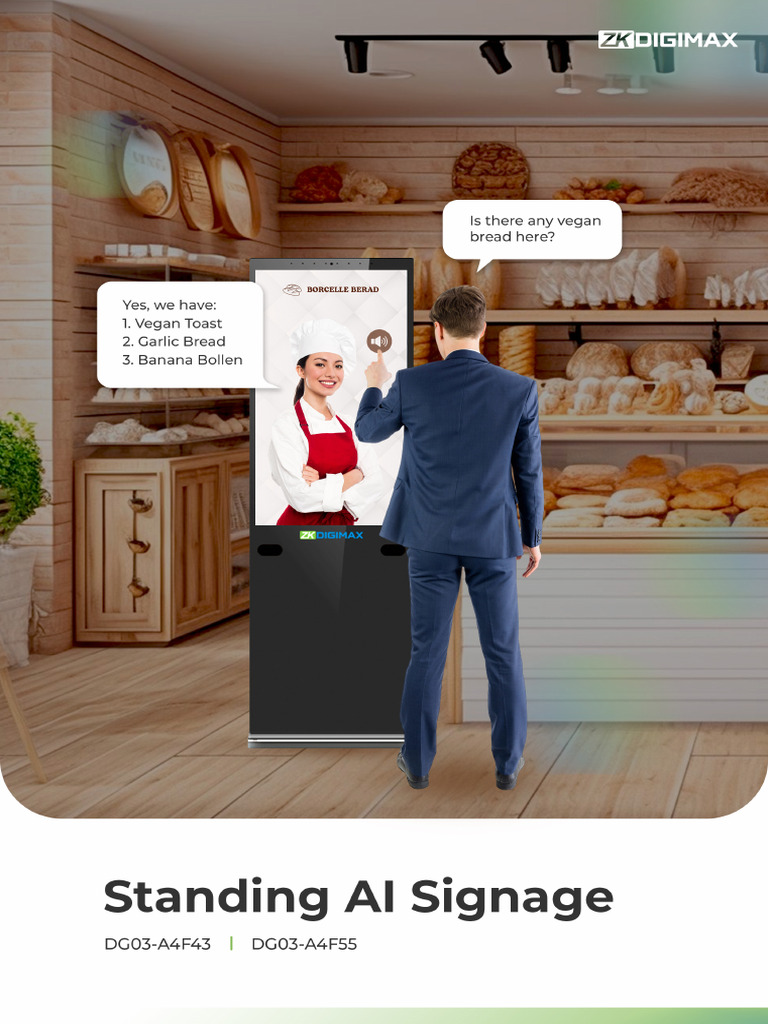 Standing AI Signage - Brochure | PDF