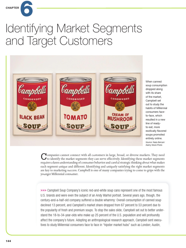 C6 Identifying Market Segments MM GE 2022 | PDF | Marketing | Market ...