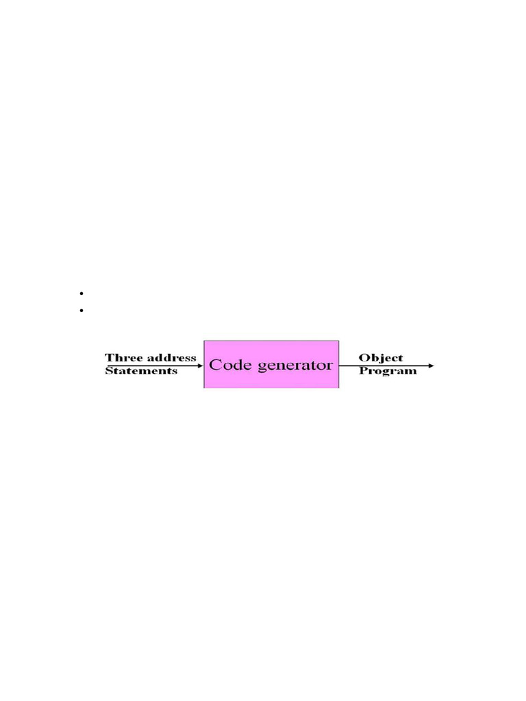Code Generation and Scheduling Overview | PDF | Assembly Language ...
