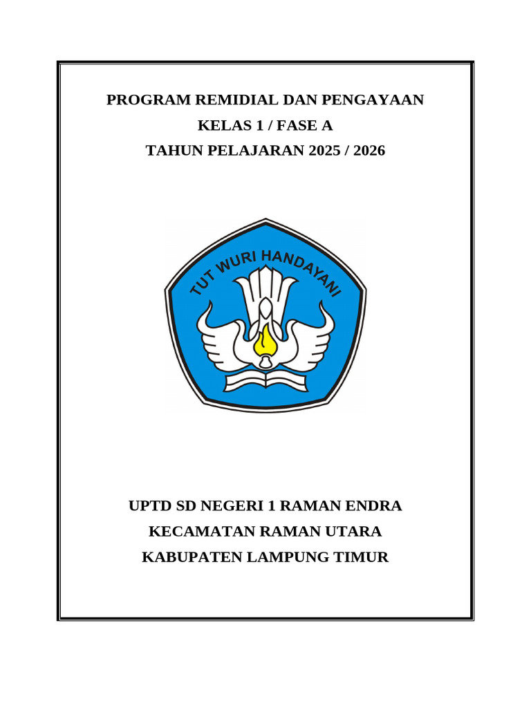 Program Remidial 2025 | PDF