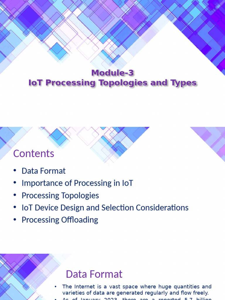 IoT Processing Topologies Explained | PDF | Internet Of Things | Cloud ...