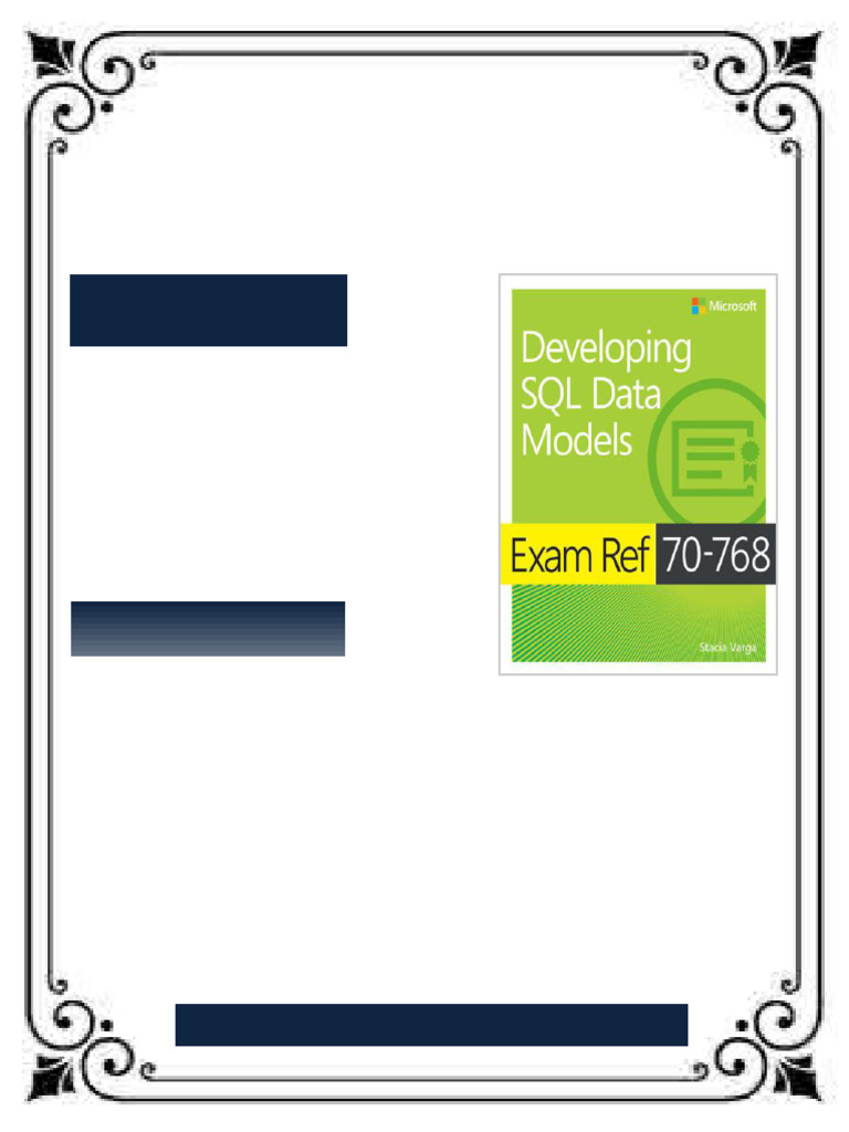 Exam Ref 70-768 Developing SQL Data Models Varga ebook latest chapter ...