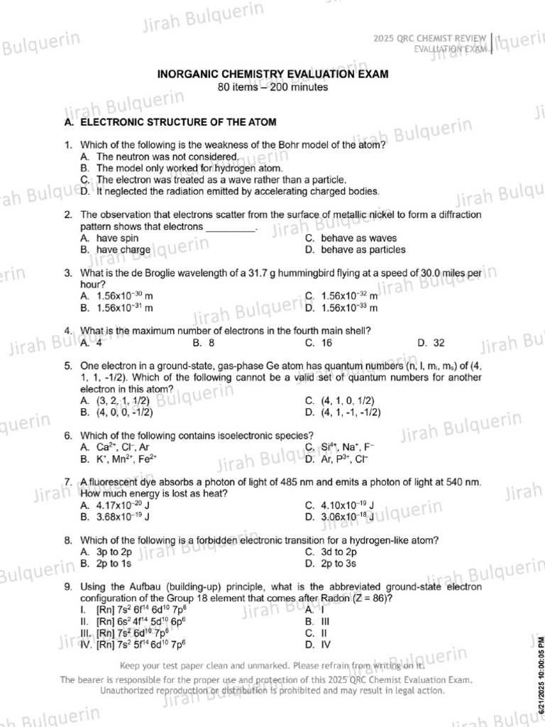 EE Inorg | PDF