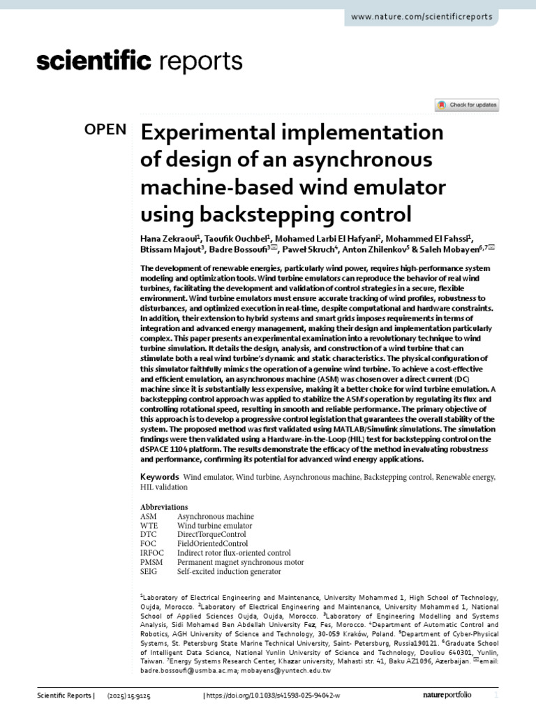 Experimental Implementation of Design of an Asynchronous Machinebased ...