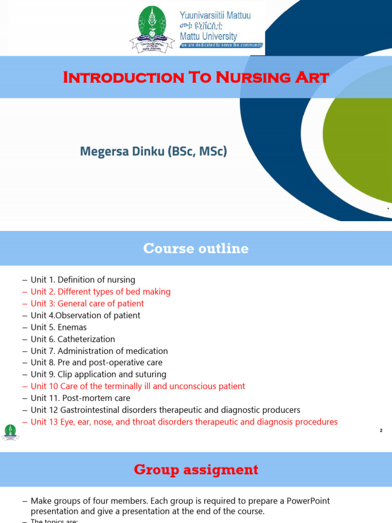 Introduction to Nursing Fundamentals | PDF | Nursing | Profession