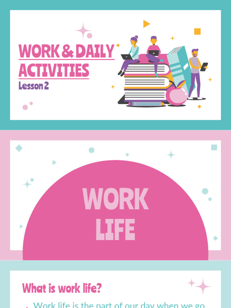 2. Work & Daily Activities | PDF | Cuisine | Meal