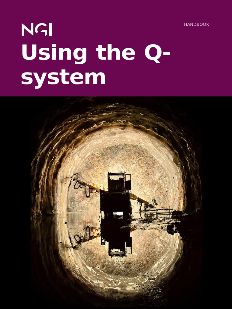 Q-System Handbook for Rock Support Design | PDF | Surface Roughness ...