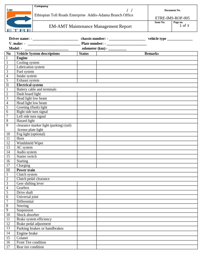Vehicle Form | PDF | Car Body Styles | Car