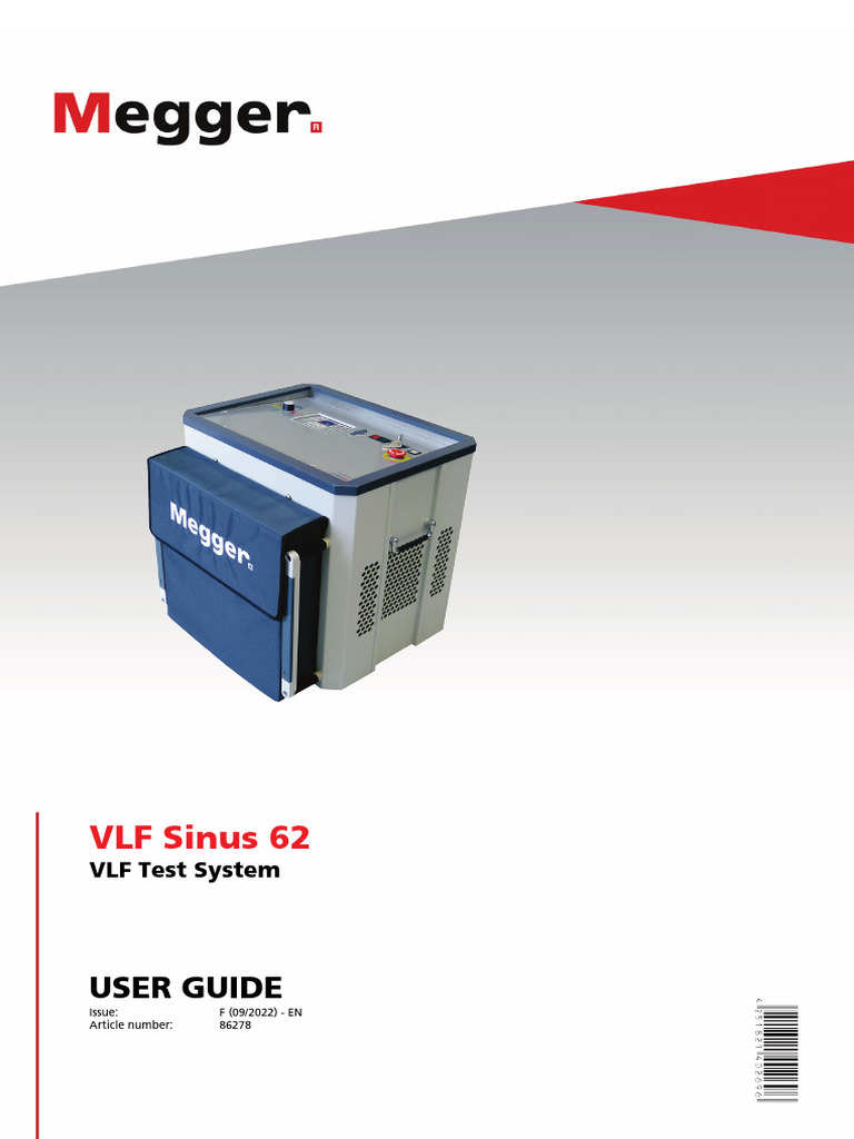 man_VLF_62_en | PDF | Safety | Electricity
