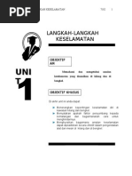 Langkah-Langkah Keselamatan