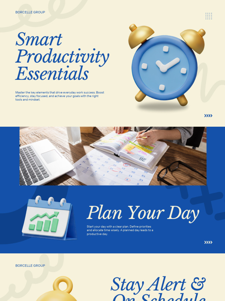 Productivity Smart | PDF | Time Management | Professional Skills