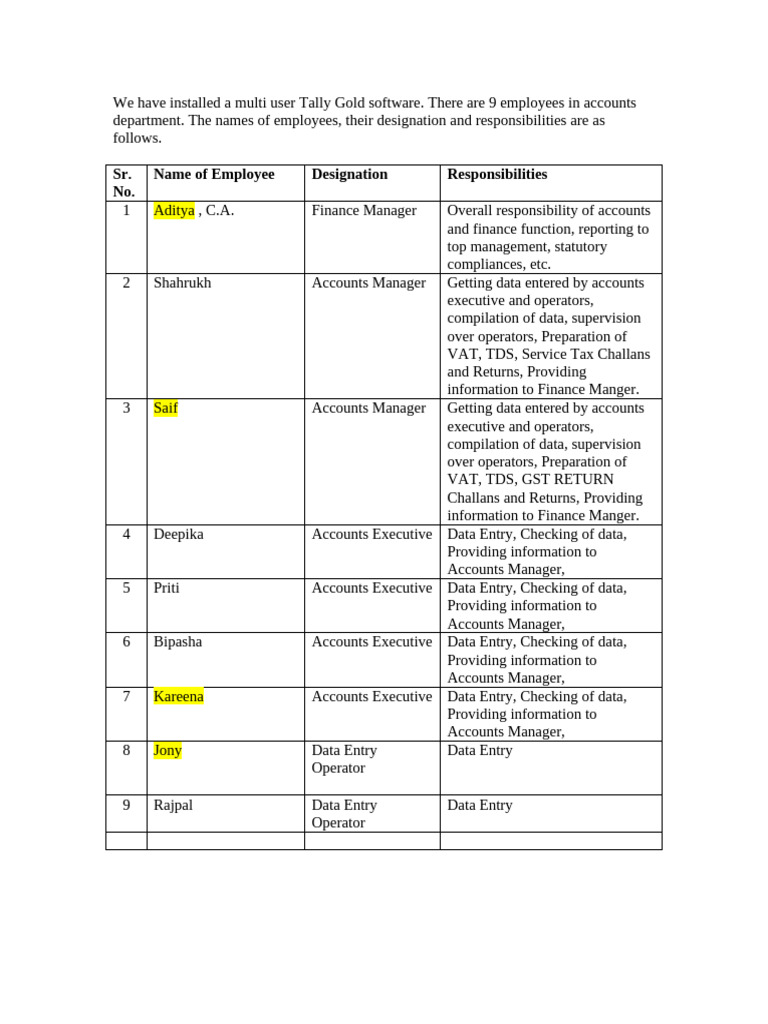 Security Control Exercise 1 | PDF