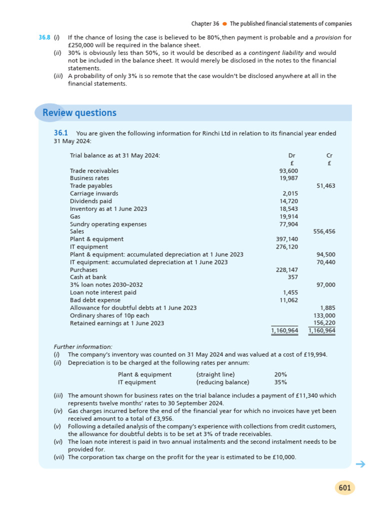 Financial Statements Preparation Guide | PDF | Expense | Financial ...