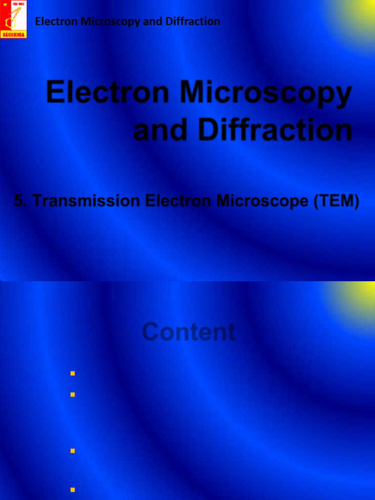 Understanding Transmission Electron Microscopy | PDF | Transmission ...