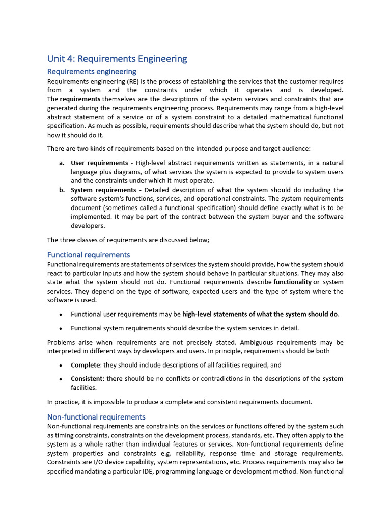 Understanding Requirements Engineering | PDF | Use Case | System