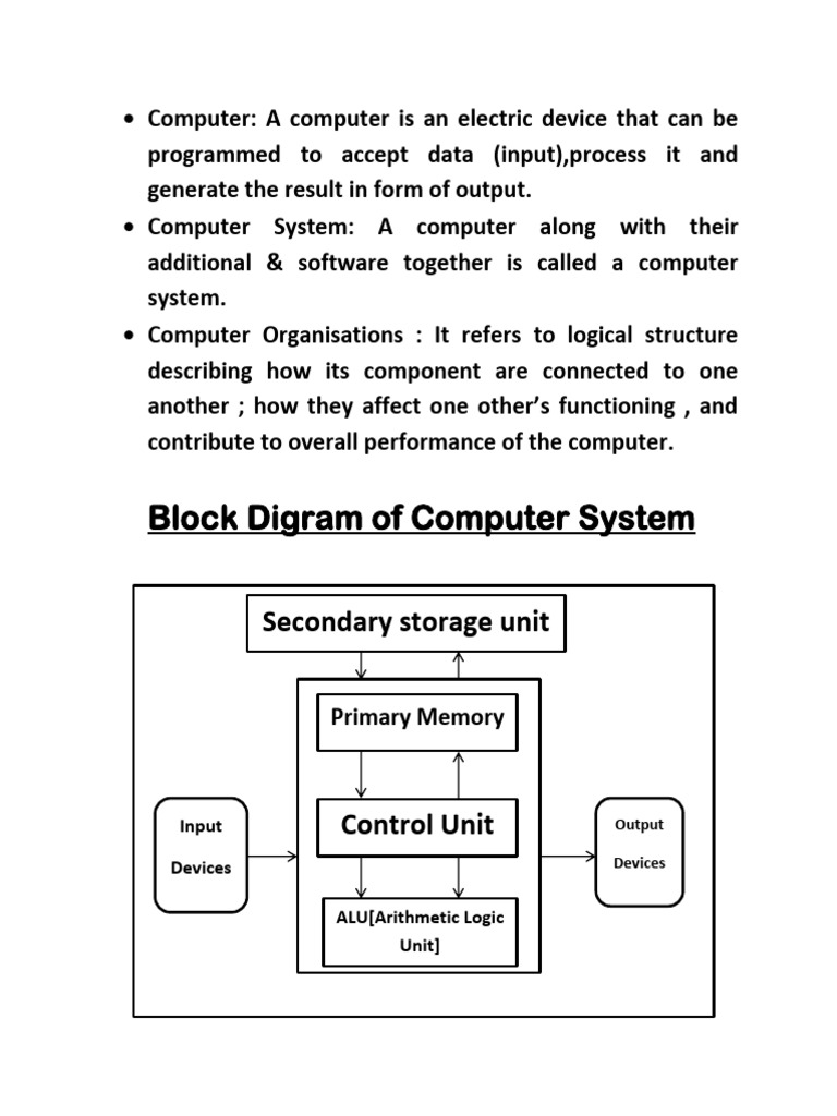 Overview of Computer Systems and Components | PDF | Random Access ...