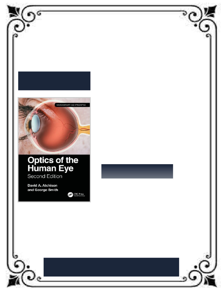 Optics of the Human Eye David A. Atchison eBook complete pdf edition ...