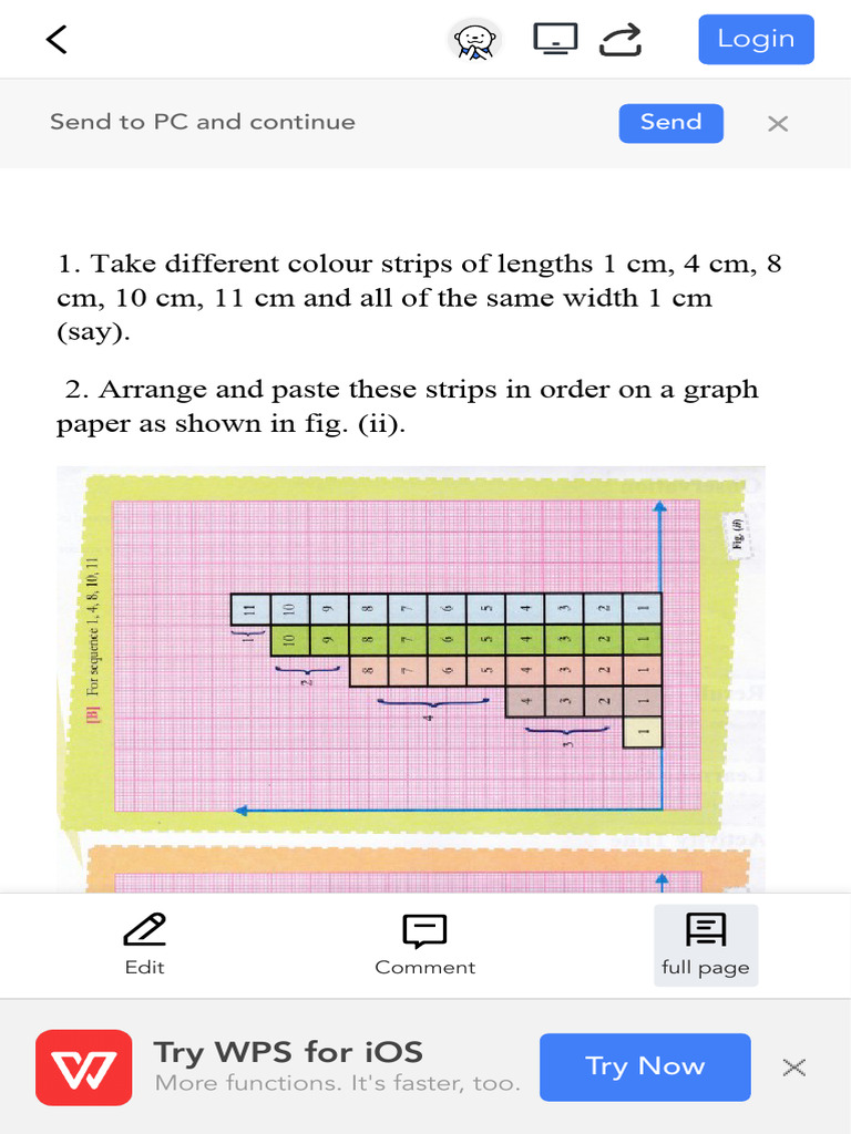 Graph Paper Strip Arrangement Guide | PDF