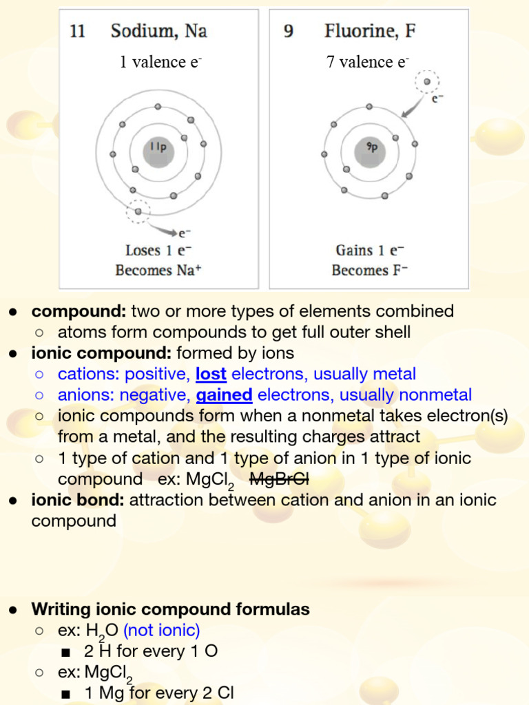 Bonding H - Ionic Compounds (2) | PDF | Ion | Chemical Compounds