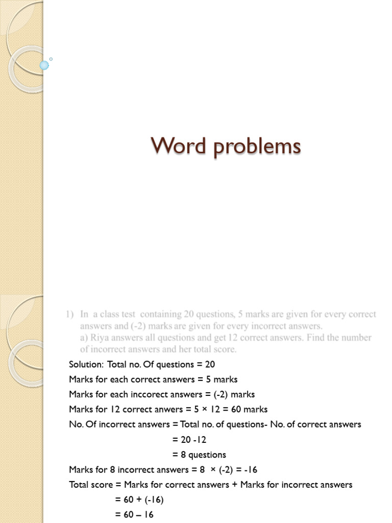 Class Test Score Calculation Guide | PDF