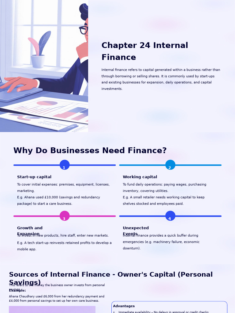 Chapter 24 & 25 Internal & External Finance | PDF | Debt | Dividend