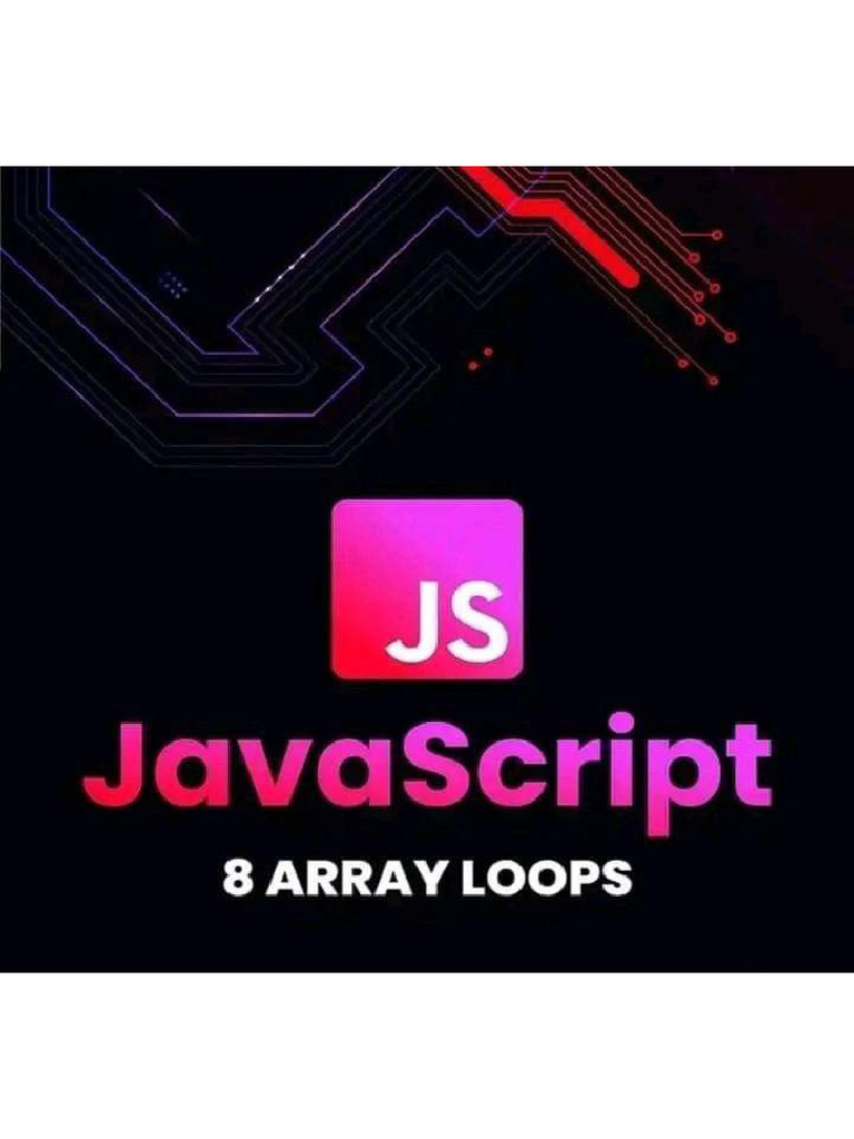 8 Array Loops - JavaScript | PDF