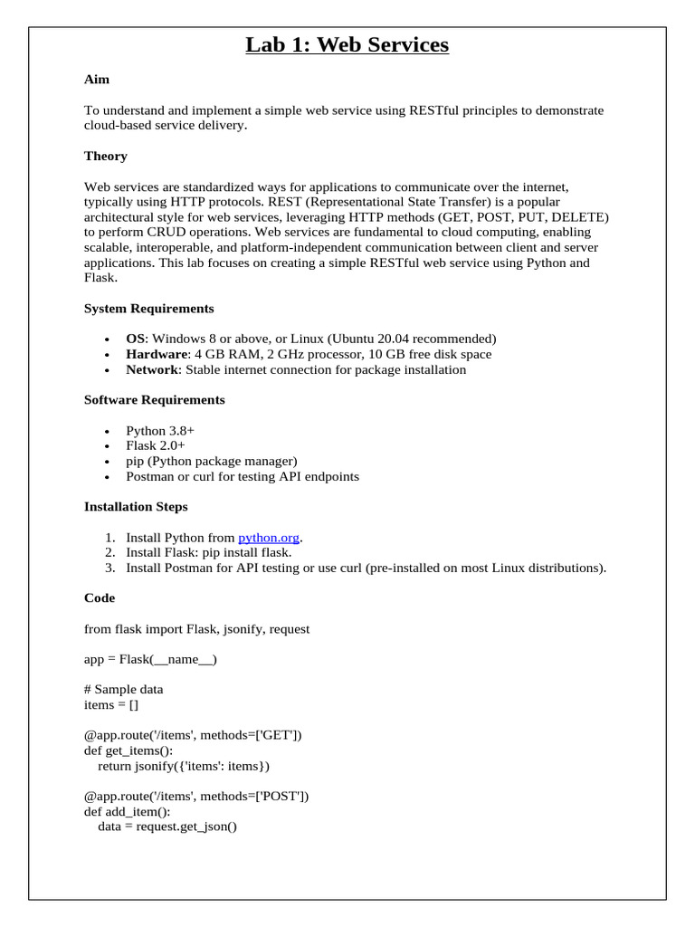Implementing RESTful Web Services and IPC | PDF | Apache Hadoop ...