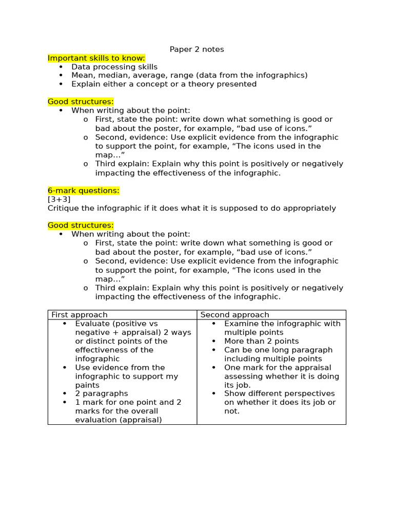 Infographic Critique and Evaluation Guide | PDF