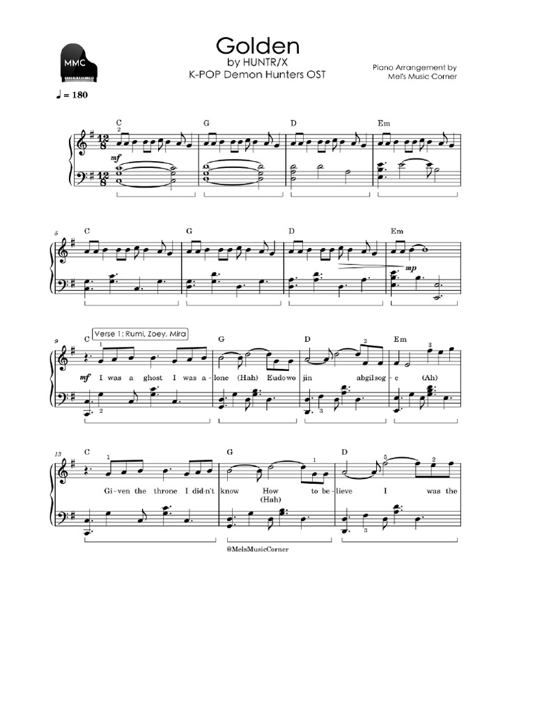 Golden Huntrix | PDF