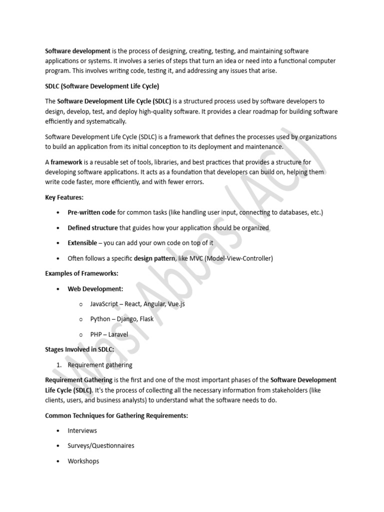 Understanding Software Development Life Cycle | PDF | Software Testing ...