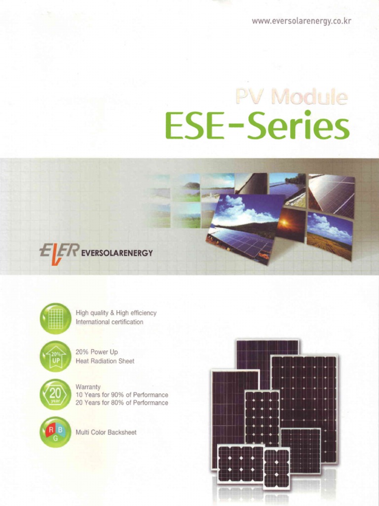 Eversolar Catalogue | PDF