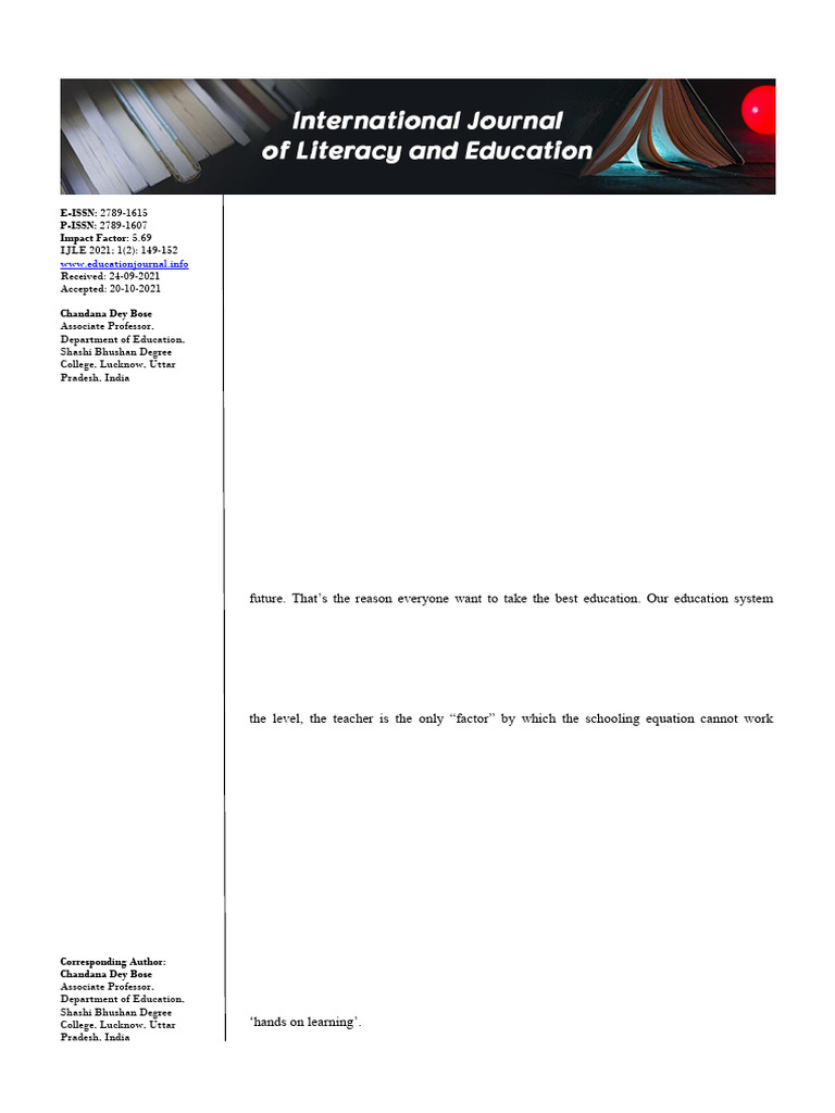 Theoretical vs Practical Education Insights | PDF | Learning | Knowledge