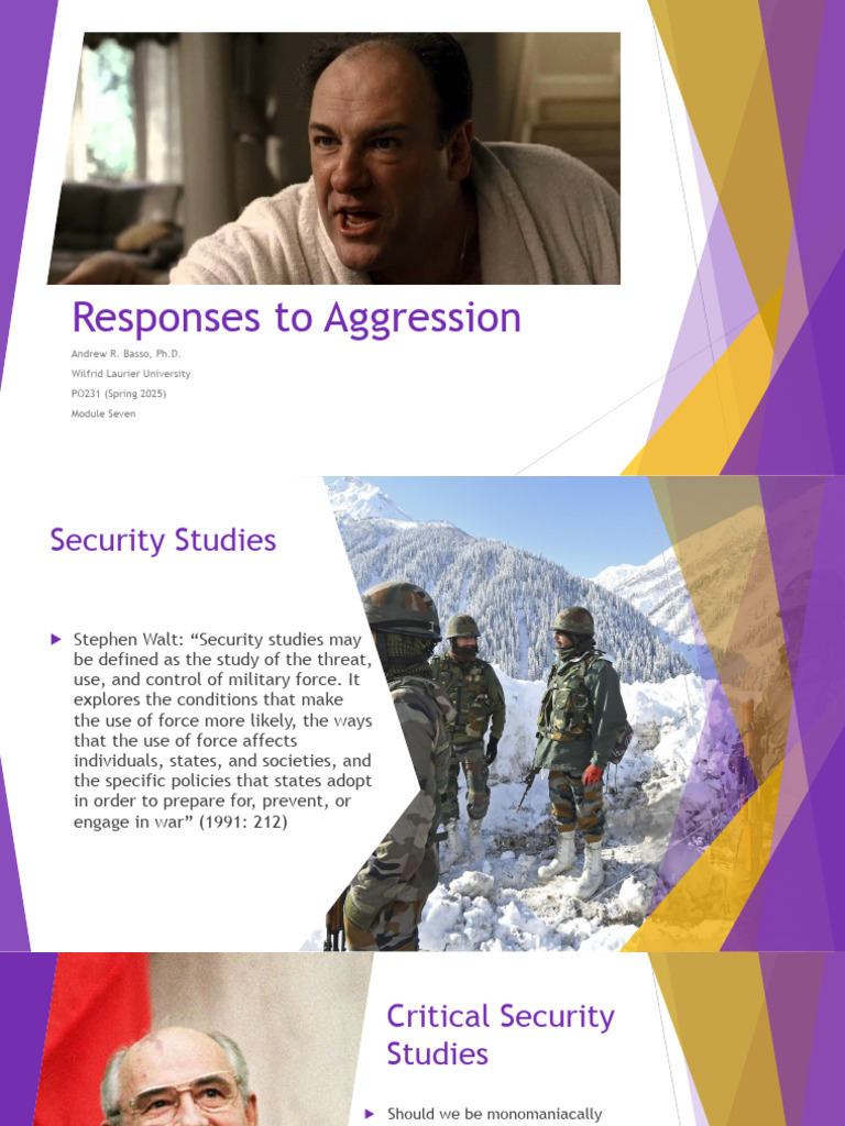 Understanding Security Studies Concepts | PDF | International Relations ...