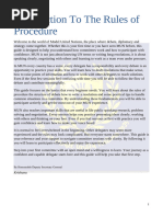 MUN Rules and Session Types Explained | PDF | United States House Of ...