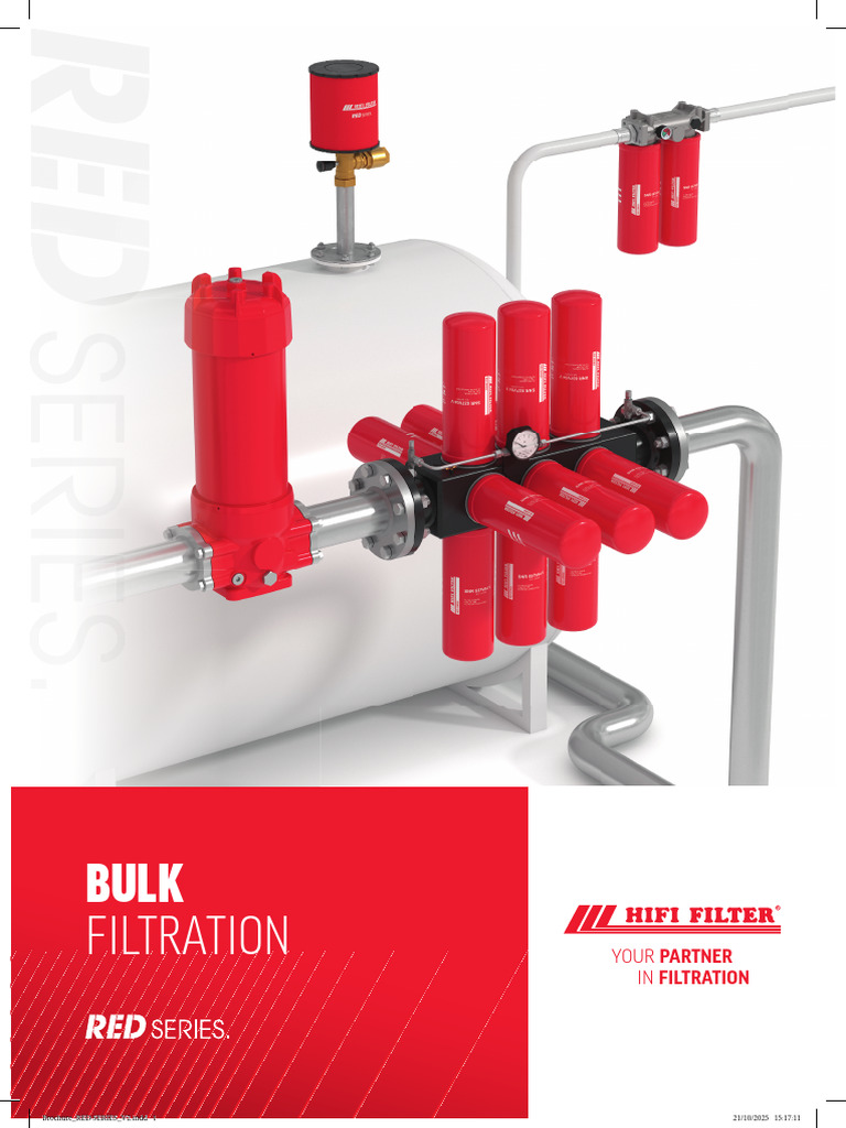 RED Series Bulk Filtration Solutions | PDF | Filtration | Fuel Injection