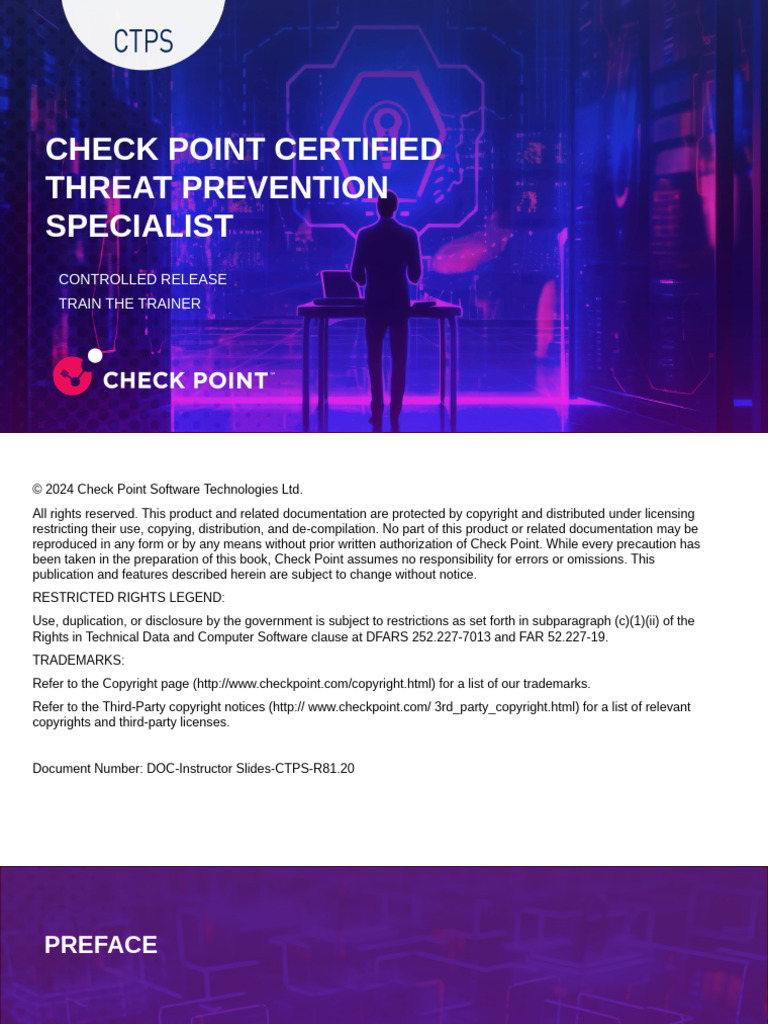 Check Point Threat Prevention Specialist Training | PDF | Domain Name ...