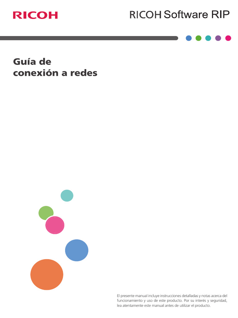 Manual de Instalación RICOH Software RIP | PDF | Mac OS | Microsoft Windows