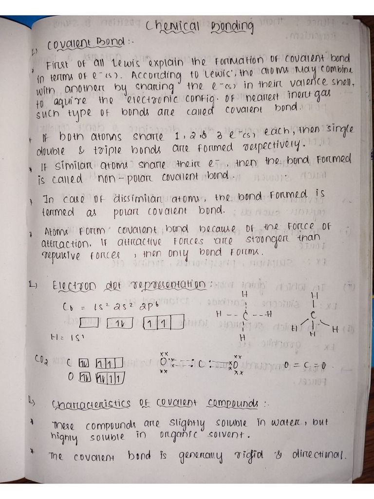 Covalent Bonding | PDF