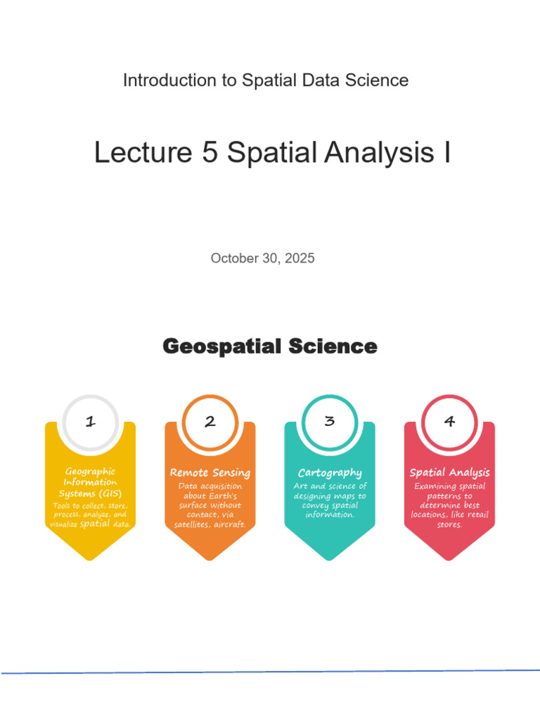 Spatial Analysis Techniques in GIS | PDF | Spatial Analysis ...