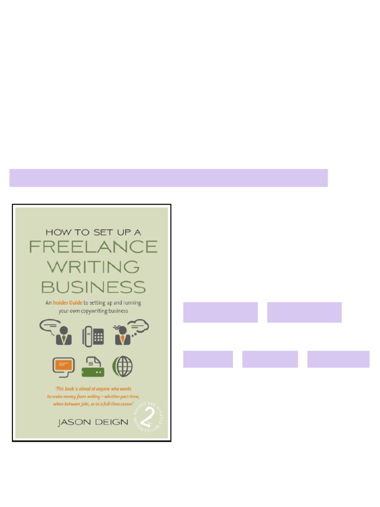 (Ebook) How to Set Up a Freelance Writing Business: An Insider Guide to ...