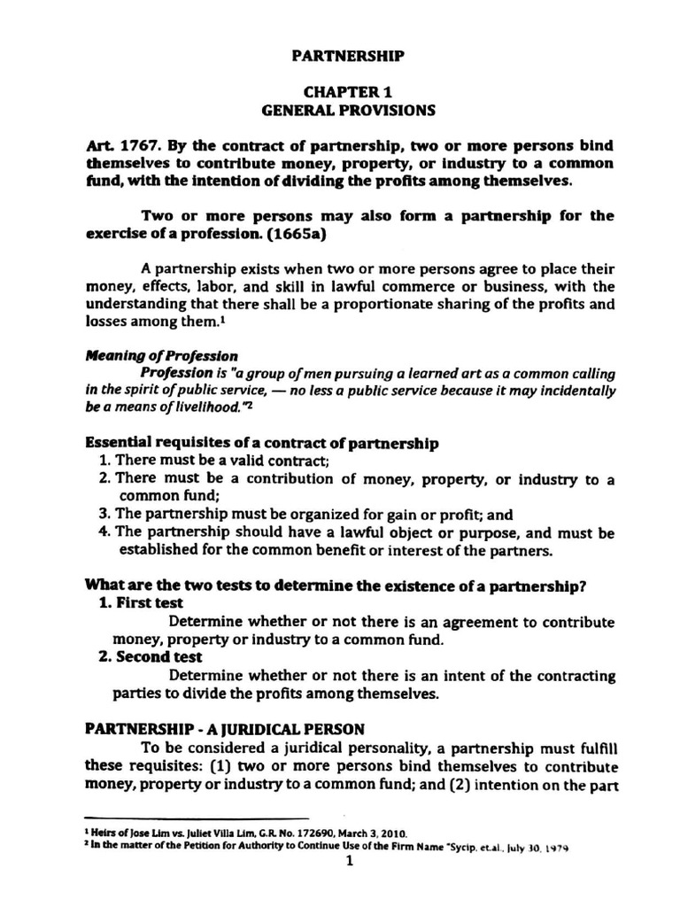 Parcor - Chapter 1 (Domingo) | PDF