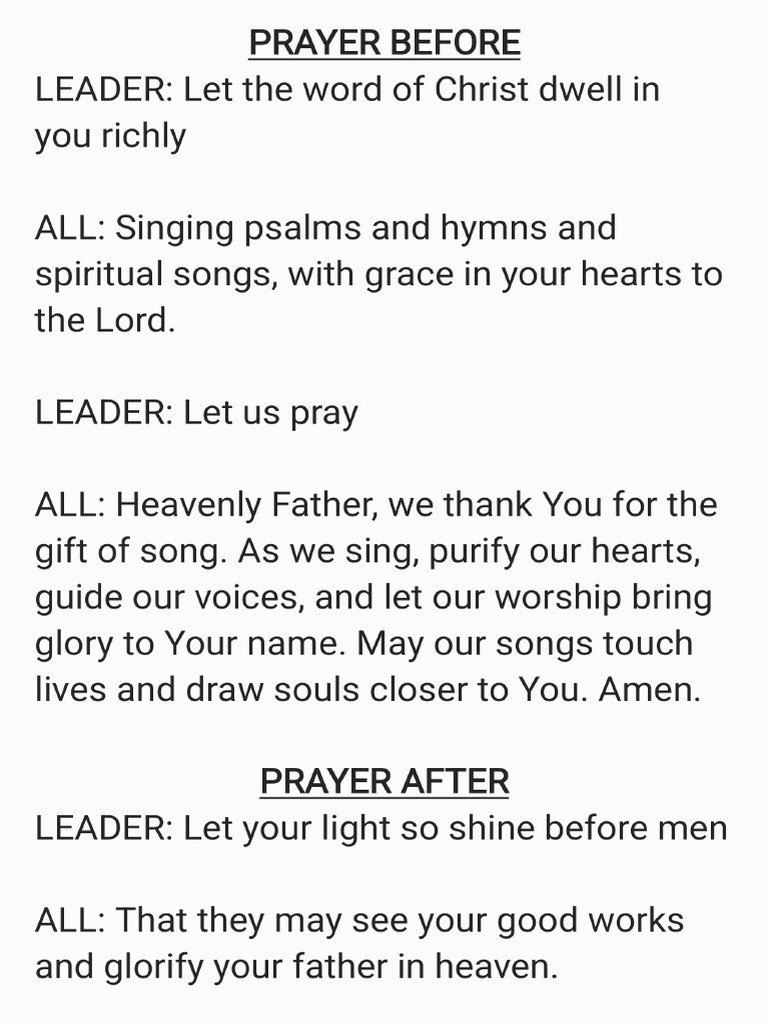 Prayer | PDF