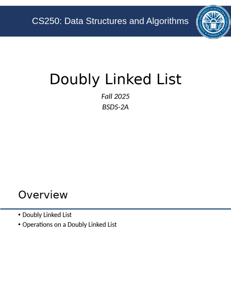 Doubly Linked List Operations Explained | PDF | Pointer (Computer ...